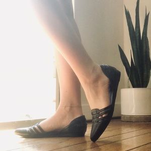 Strappy Cutout Flats